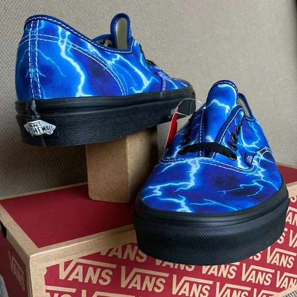 Vans Authentic Lightning Black / Blue WMNS - Picture 10 of 16